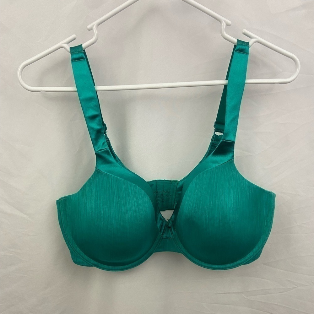 Vanity Fair Turquoise 76338 Size 38DD Bra